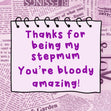 Stepmum, You're Bloody Amazing Mother's Day Card Season_Mother’s Day, Style_Rude