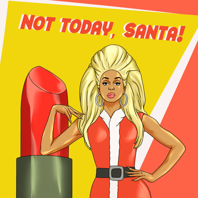 Merry Christmas Not Today Santa Seo_RuPaul