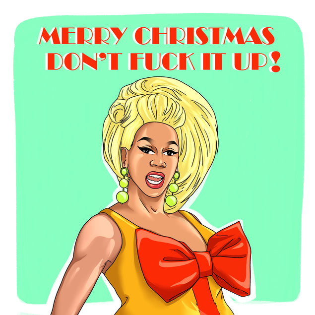 Merry Christmas Don't Fuck It Up Seo_RuPaul