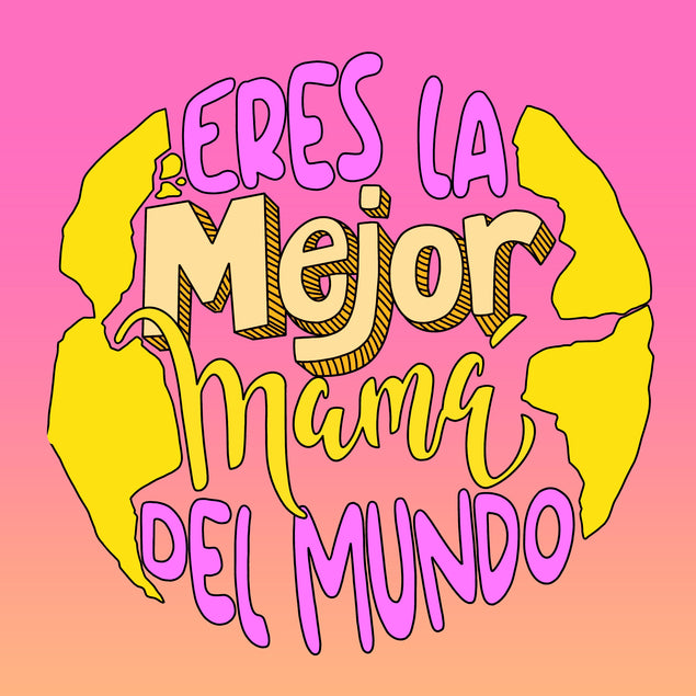 You're The Best Mother Spanish Mother's Day Card Season_Mother’s Day, Seo_Spanish