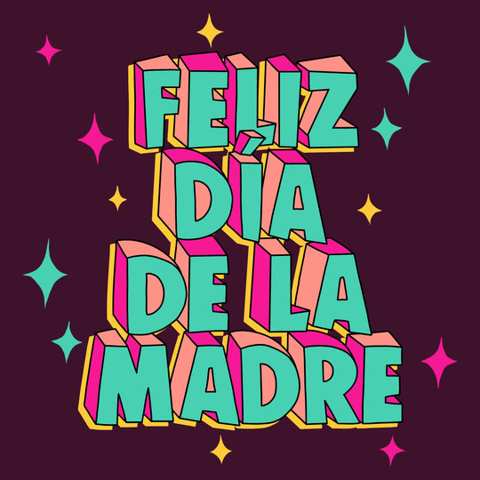 Modern Spanish Happy Mother's Day Card