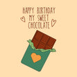 Happy Birthday My Sweet Chocolate Seo_African American