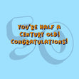 Half Century Old Happy 50th Birthday Card Milestone Age_50th Birthday Recipient_For Brother