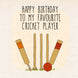 Happy Birthday To My Favourite Cricket Player