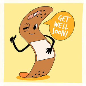Bandage Get Well Soon Card Occasion_Get Well Soon Style_Funny