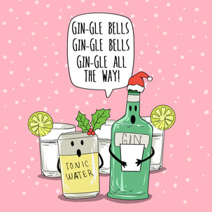 Gin-Gle All The Way Christmas Card Season_Christmas Theme_Alcohol Seo_Gin