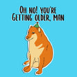 Shiba Inu Dog Meme Happy Birthday Card Theme_Meme 