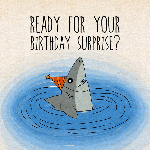 Happy Birthday Shark Surprise Seo_Shark