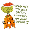 Carrots Veggie Christmas Card Season_Christmas Seo_Vegan