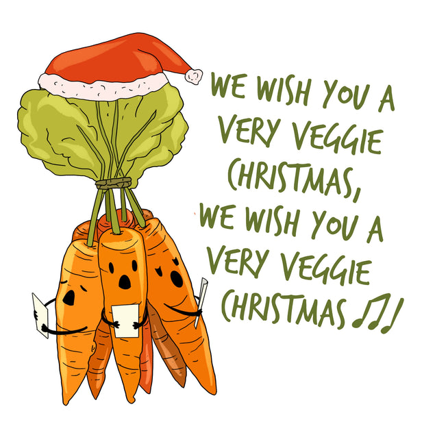 Carrots Veggie Christmas Card Season_Christmas Seo_Vegan