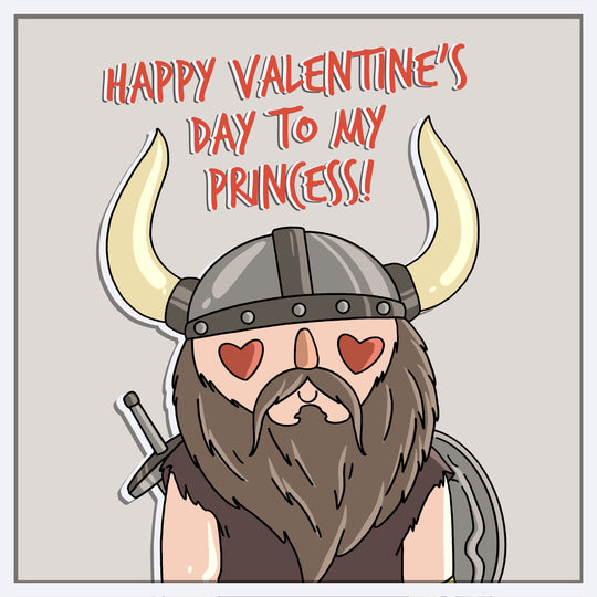 Happy Valentine's Day My Princess Card