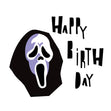 Halloween Happy Birthday Scream Movie Mask