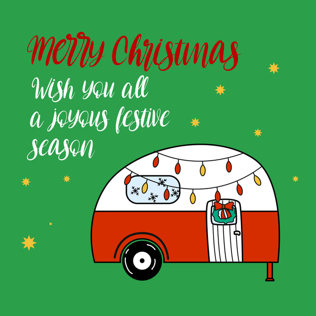 Merry Christmas Wish You All A Joyous Festive Season Caravan Card Season_Christmas Seo_Caravan