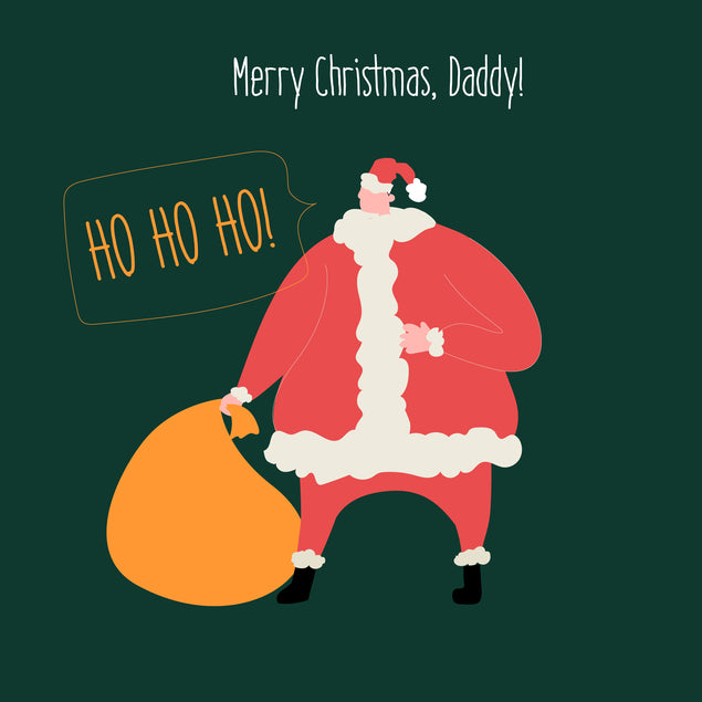 First Christmas As A Daddy Santa Season_Christmas Seo_First Recipient_For Dad