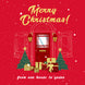 Merry Christmas From Our House To Yours Red Card