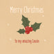 Mistletoe Merry Christmas To My Amazing Cousin