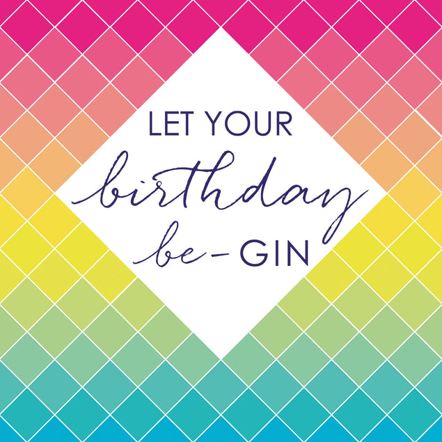 May your birthday be gin Card