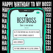 Happy Birthday Boss Notifications