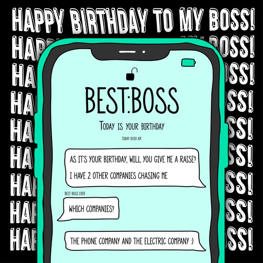 Happy Birthday Boss Notifications