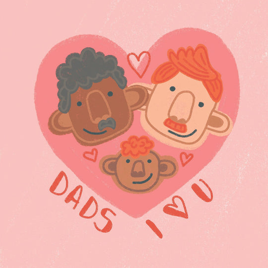 Dads I Love You Card