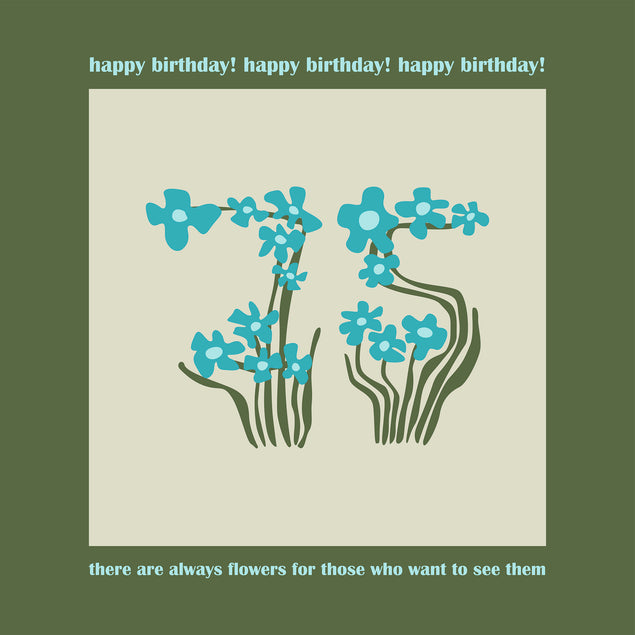 Flowers For Those Who Wants To See Them Happy 75th Birthday