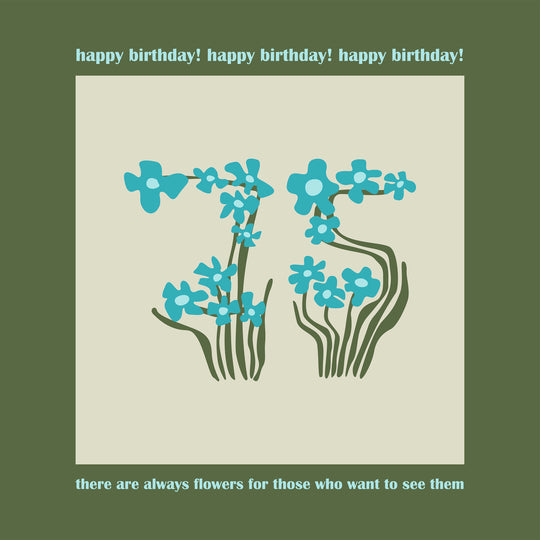 Flowers For Those Who Wants To See Them Happy 75th Birthday