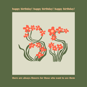 Flowers For Those Who Wants To See Them Happy 85th Birthday