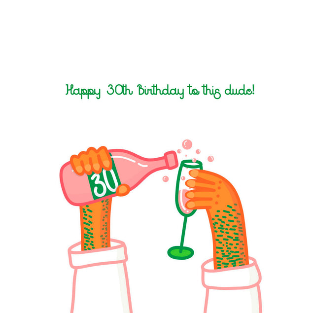 Funny Happy 30th Birthday To This Dude