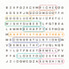 Colorful Word Game Happy 15th Birthday
