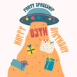 Party Spaceship Happy 83rd Birthday