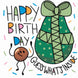 Guess What's Inside Avocado Birthday Card