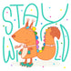 Stay Wild Festive Squirrel