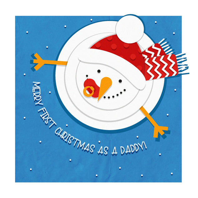 First Christmas As A Daddy Snowman Season_Christmas Seo_First Recipient_For Dad
