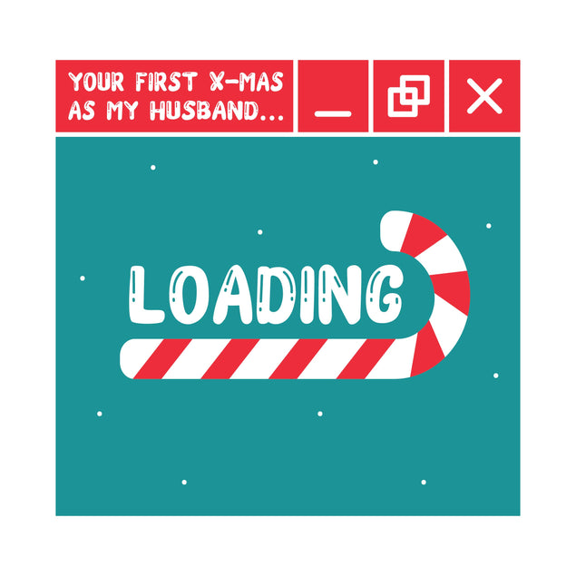 First Christmas As A Husband Christmas Card Season_Christmas Recipient_For Husband Seo_First