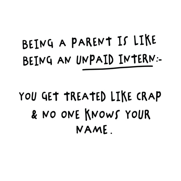 Parent Unpaid Intern Card