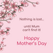 Nothing is Lost Until Mum Can't Find It Mother's Day Card