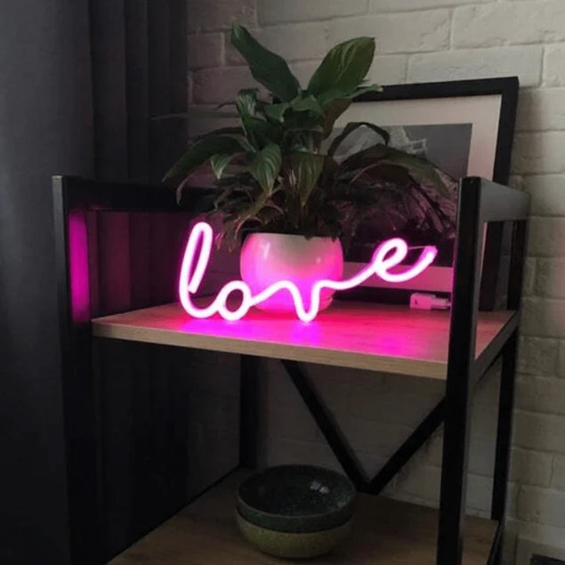 Neon Effect Love light