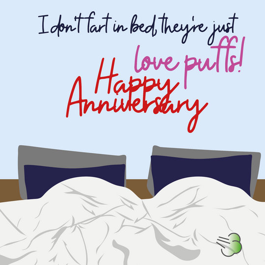 It's Just A Love Puff! Card