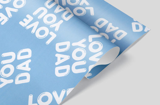 Love You Dad Blue