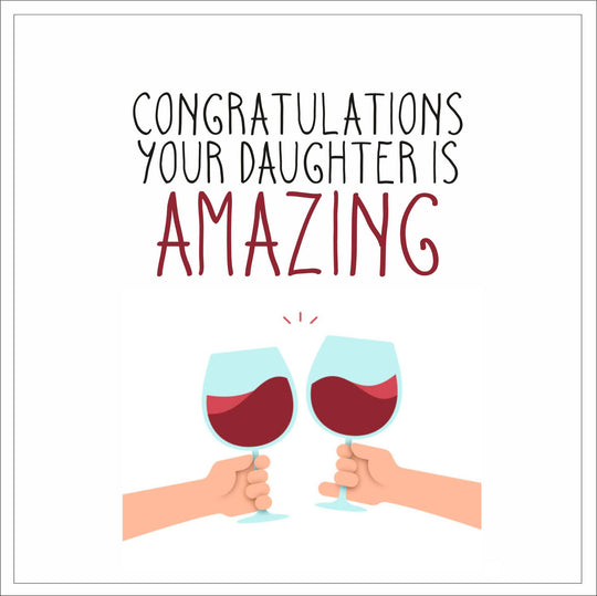 Mum, Your Daughter Is Amazing Mother's Day Card
