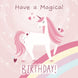 Magical Unicorn Birthday Card