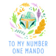 Mandalorian Star Wars Card - 1