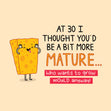 Happy 30th Birthday Who Wants To Grow Mould Anyway Card Style_Funny