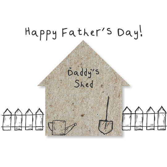 Father's Day Daddy's Shed Card