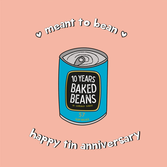 Meant To Bean Happy Tin Anniversary - 1