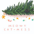 Merry Cat Mess Christmas Card - 1