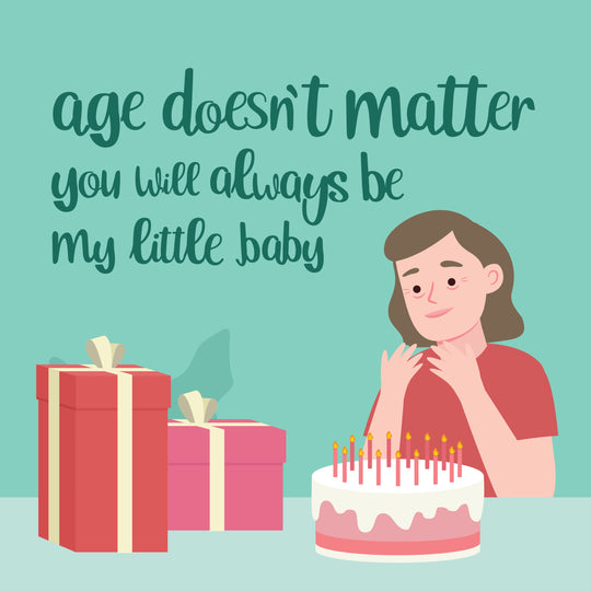 Age Doesn't Matter Happy 50th Birthday Card