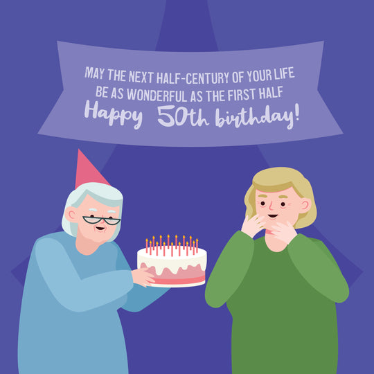 Dear Daughter Happy 50th Birthday Card