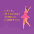 Dancing Queen Happy Birthday Card Occasion_Birthday Theme_Dancing