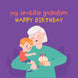 My Lovable Grandson Happy Birthday Card